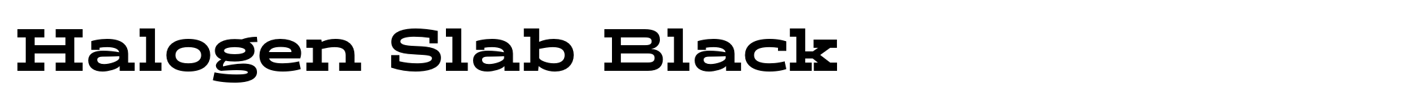Halogen Slab Black image